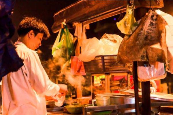 Indulge in the Saigon street food